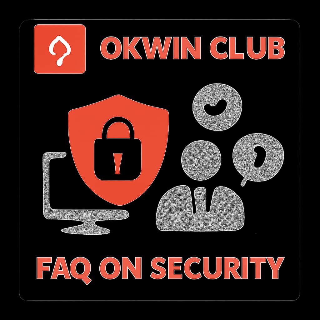 An educational diagram on Okwin Club Security features.