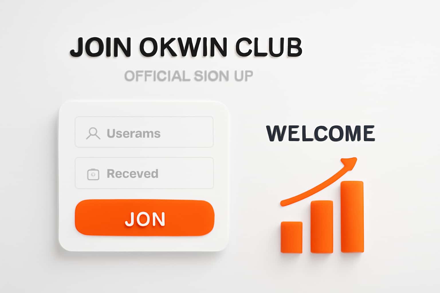 Join Okwin Club - Official Sign Up Interface