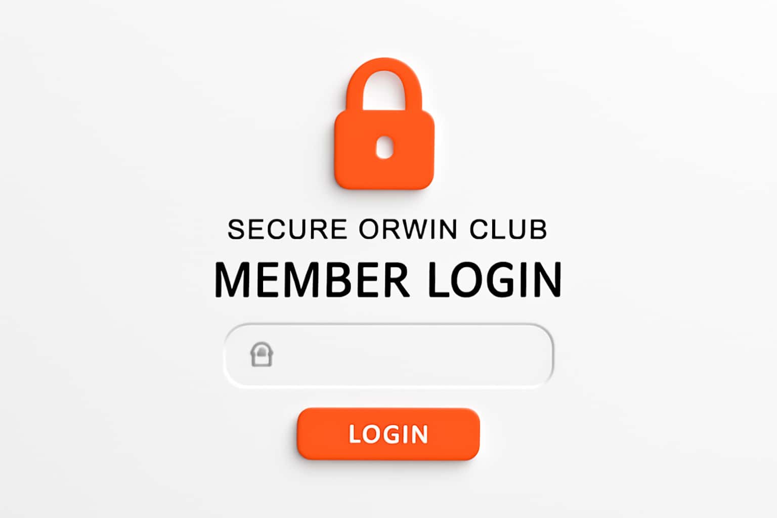Secure Okwin Club Member Login Interface