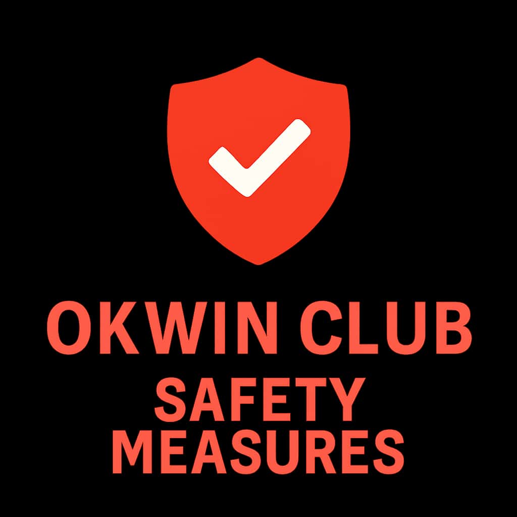 Icon representing the safety measures of Okwin Club.