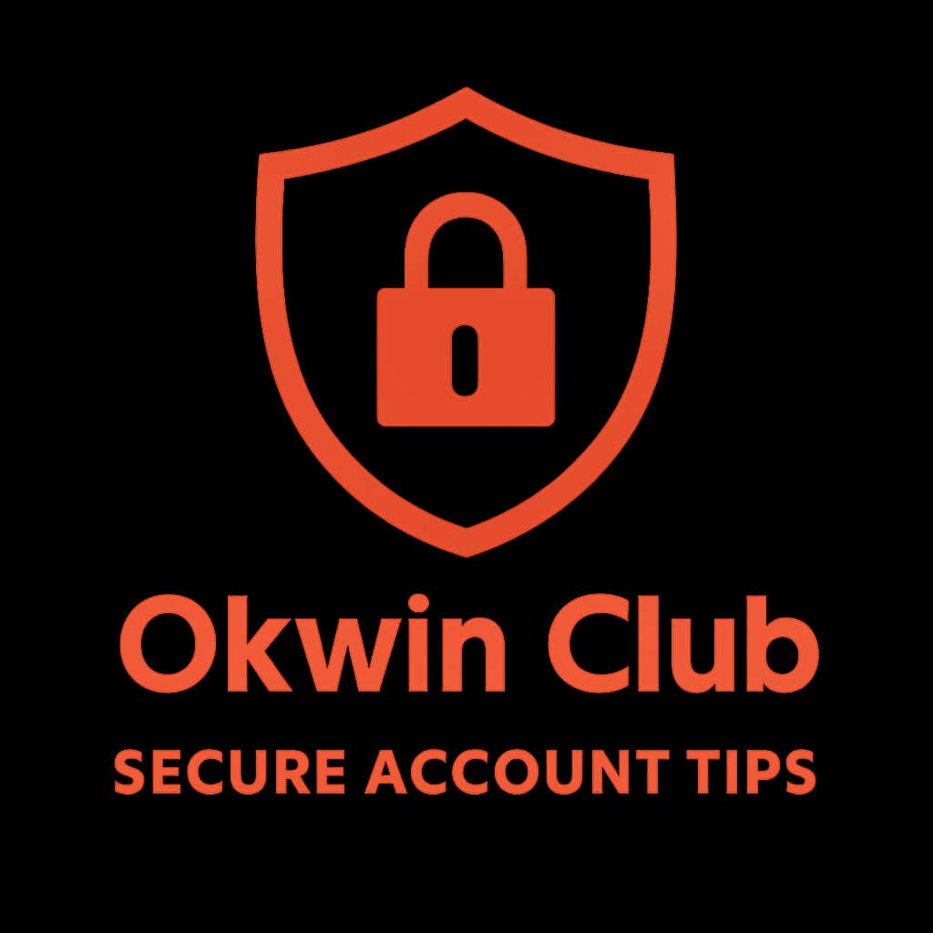 An icon representing account safety guidelines for Okwin Club.
